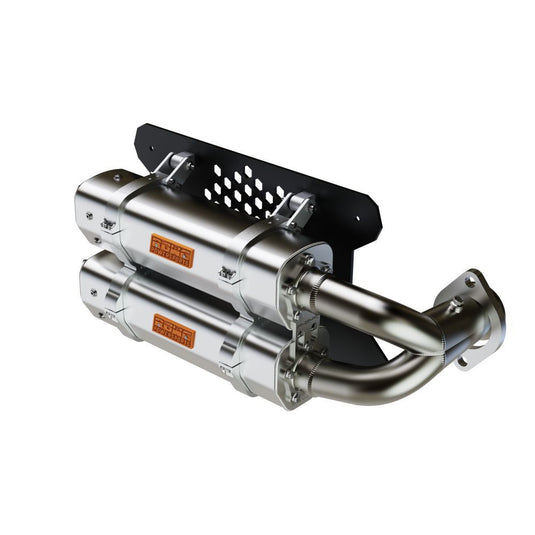 RJWC Dual APX Exhaust For Naturally Aspirated Polaris RZR 10061040