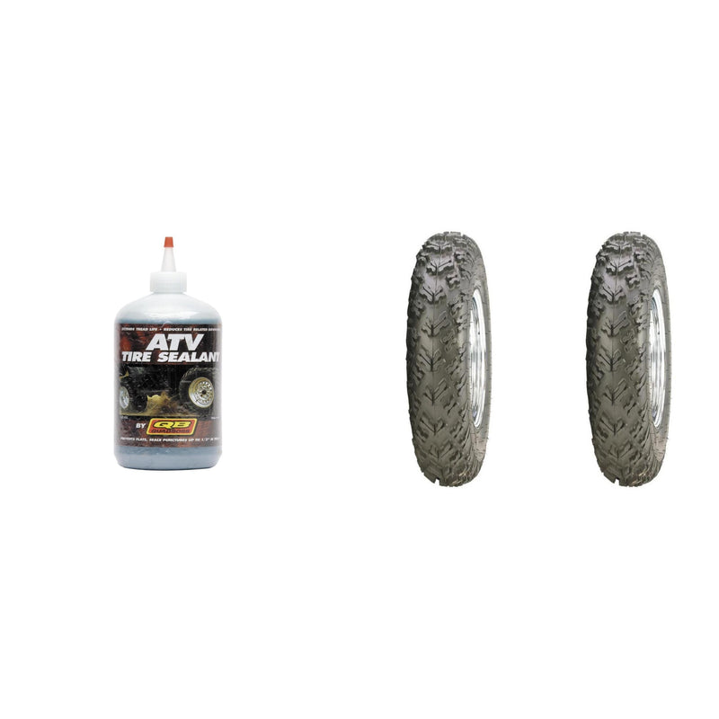 Load image into Gallery viewer, Set of 2 Holeshot ATR Radial Front Tires 25x8R-12 6-ply with Sealant
