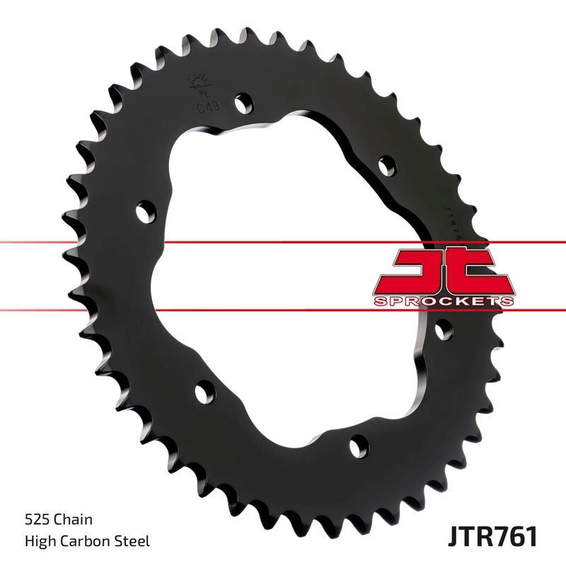 Load image into Gallery viewer, JT Sprockets Rear Steel Sprocket 38 Tooth 38T 525 Chain JTR761.38
