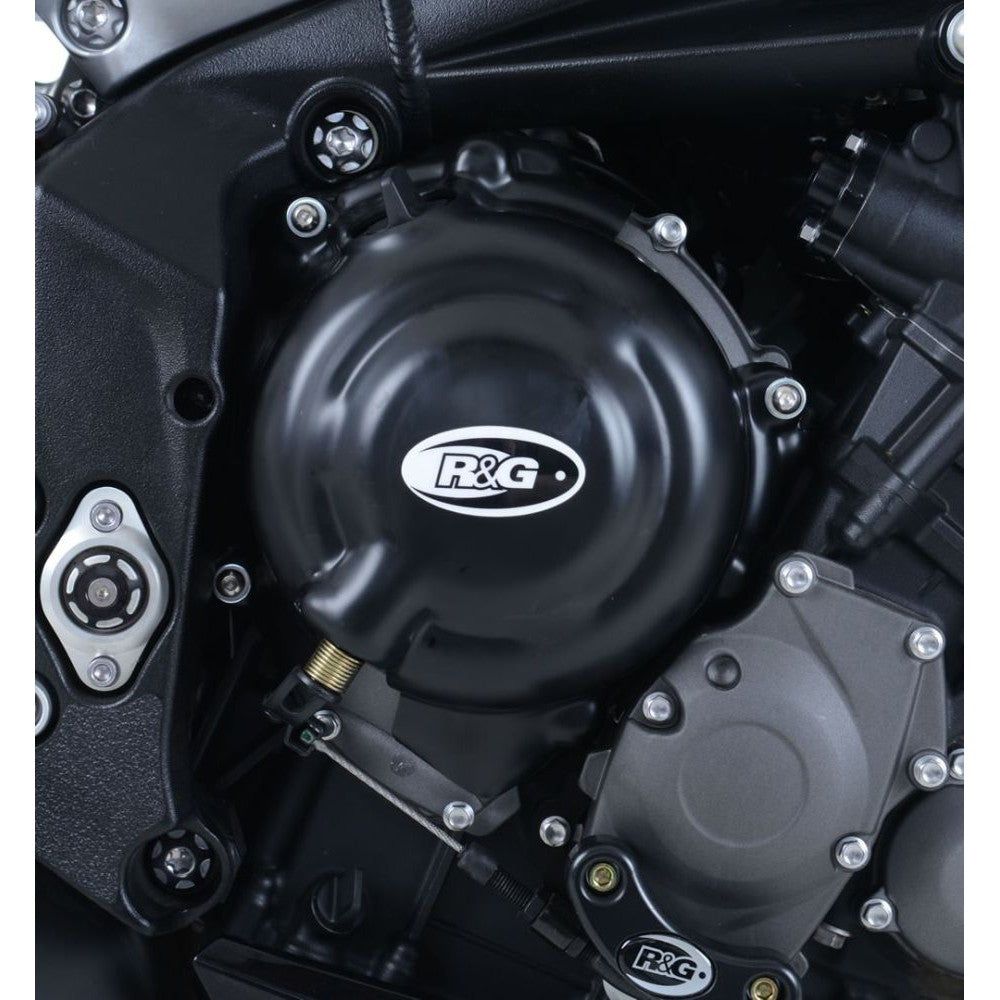 R&G Racing Black Engine Case Covers Clutch For 2012-2016 Triumph Daytona 675
