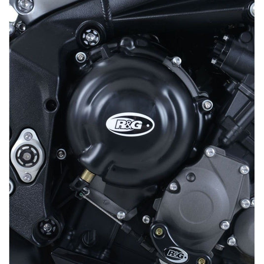R&G Racing Black Engine Case Covers Clutch For 2012-2016 Triumph Daytona 675