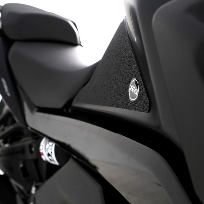 R&G Racing Black Tank Traction Grips For 2019-2024 CF-Moto 650GT EZRG2803BL