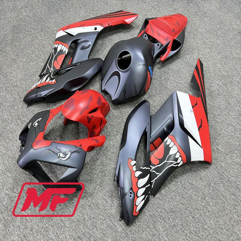 Load image into Gallery viewer, Monster Fairings Full Kit Honda CBR1000RR 04-05 Monster Red + Windshield + Gas Tank Cover

