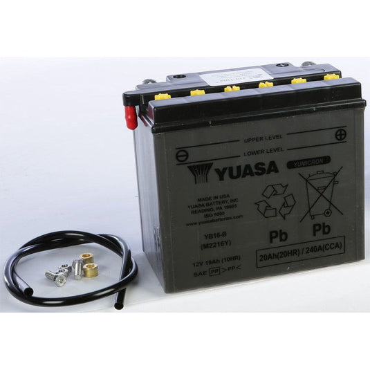 Yuasa Conventional YB16B 12 Volt Battery YUAM2216YTWN