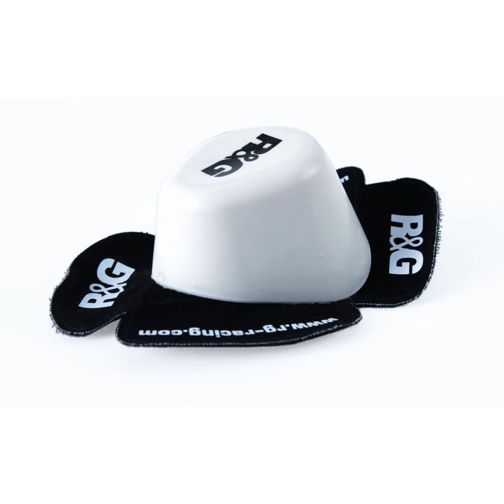 R&G Racing White Aero Wet Knee Sliders Set AKS0002WH