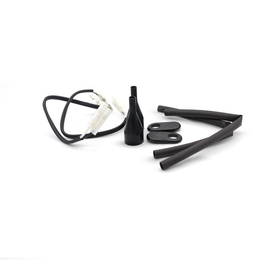 R&G Racing Black Front Indicator Adapter Kit For 2021-2024 Triumph Tiger 850 Sport