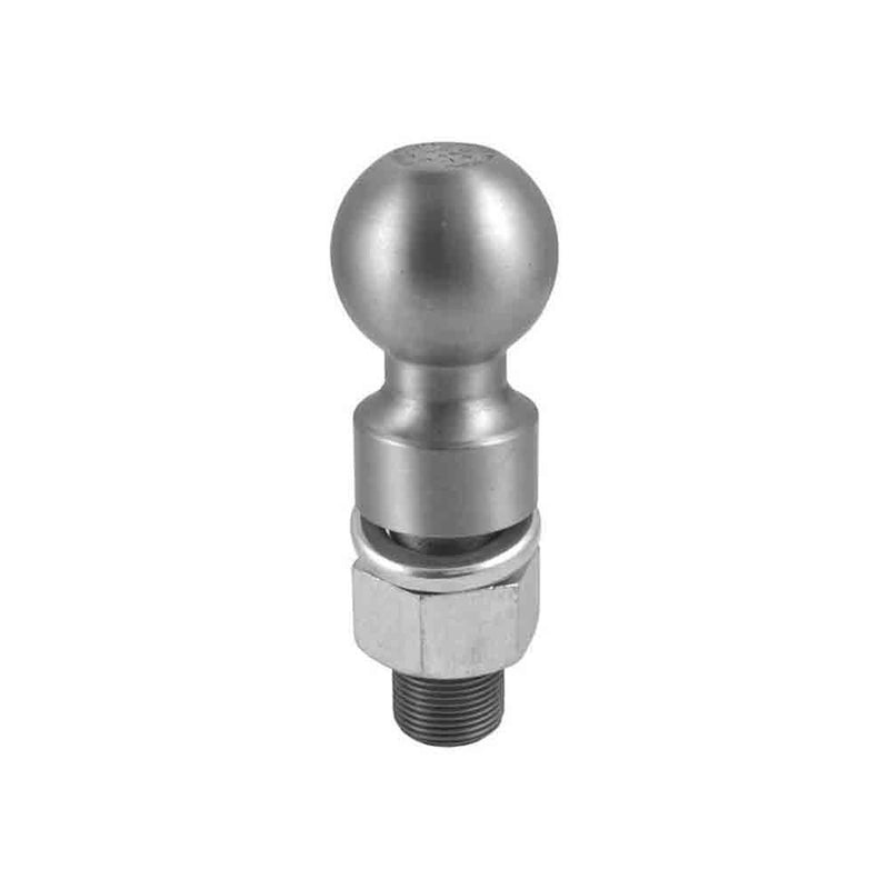 Load image into Gallery viewer, 2-5/16&quot; Hitch Ball with 1 Inch Lift, 25K Capacity, 1-1/4&quot; x 2-5/8&quot; Shank, Unfinished Raw Steel
