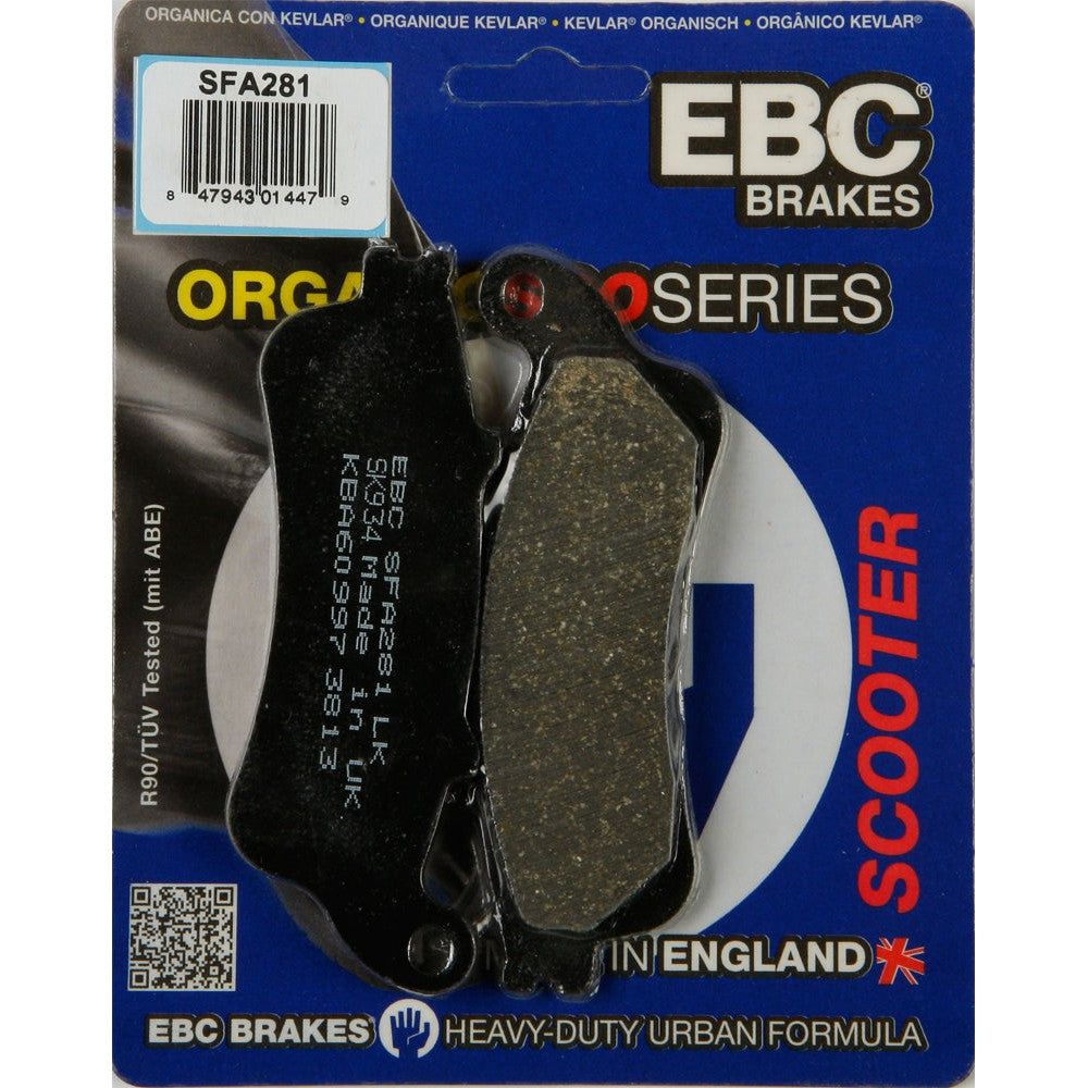 EBC Organic Front Brake Pads for HONDA NSS250 Reflex 2001-2007