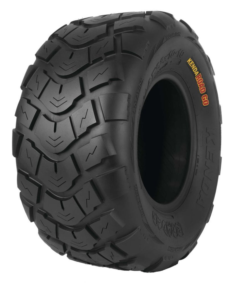 Load image into Gallery viewer, Kenda Set Of Two K572 Road Go Front/Rear Bias Tires (4 Ply) [25x10-12]
