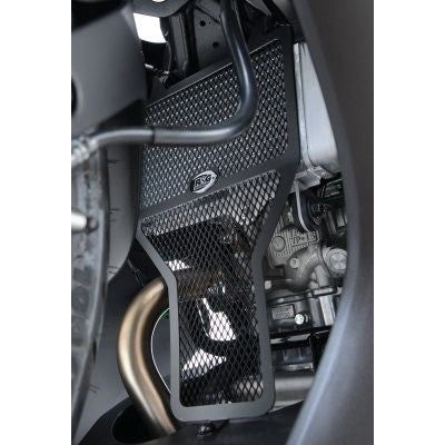 Load image into Gallery viewer, R&amp;G Racing Black Aluminum Radiator Guard For 2014-2018 Yamaha YZF-R125 RAD0174BK
