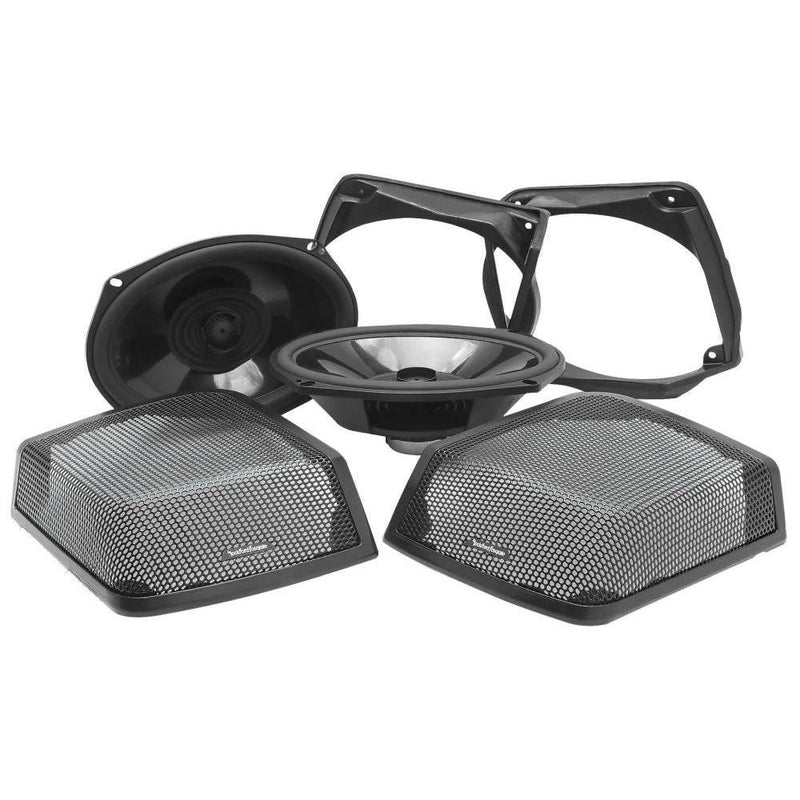 Load image into Gallery viewer, Rockford Fosgate Power Rear Audio Kit Black 6 x 9 TMS69BL9813
