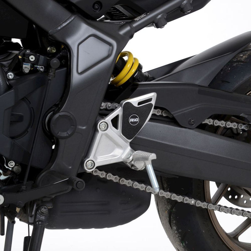 Load image into Gallery viewer, R&amp;G Racing Black Boot Guard Kit For 2019-2024 Honda CB650R
