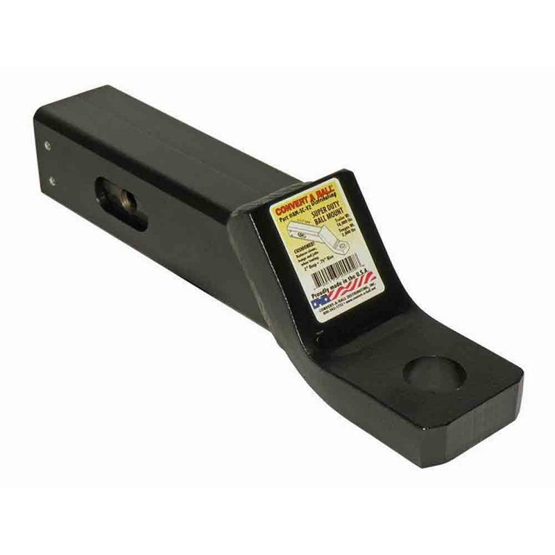 Load image into Gallery viewer, Heavy Duty Cushioned Ball Mount for 2 1/2&quot; Receivers - 2&quot; Drop - 1/2&quot; Rise - 9&quot; Length
