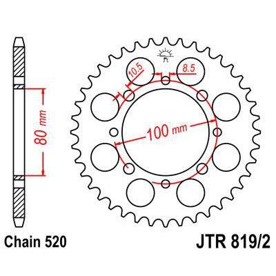 Load image into Gallery viewer, Front &amp; Rear Sprocket Kit for SUZUKI GZ250 Marauder 04-10 JT Sprockets
