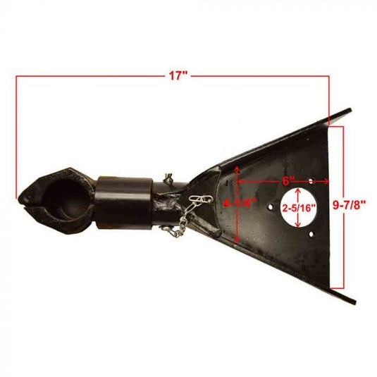 Heavy Duty Cast Head A-Frame Coupler - 12,500 lbs. Capacity - 2 5/16" Ball - Sleeve Lock