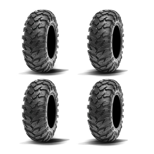 Full Set Of Maxxis MU511 Bias (6 Ply) UTV Tires 27x9-12 (4)