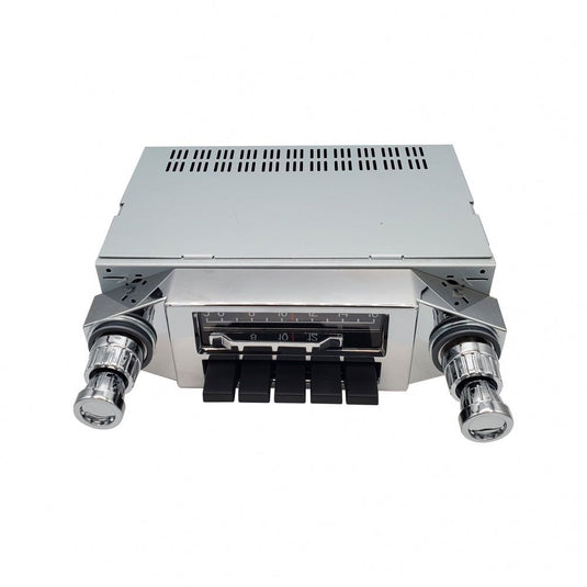 Custom Autosound 1962-65 Nova Slidebar Car Stereo with Bluetooth CAM-NOV25-SBR2