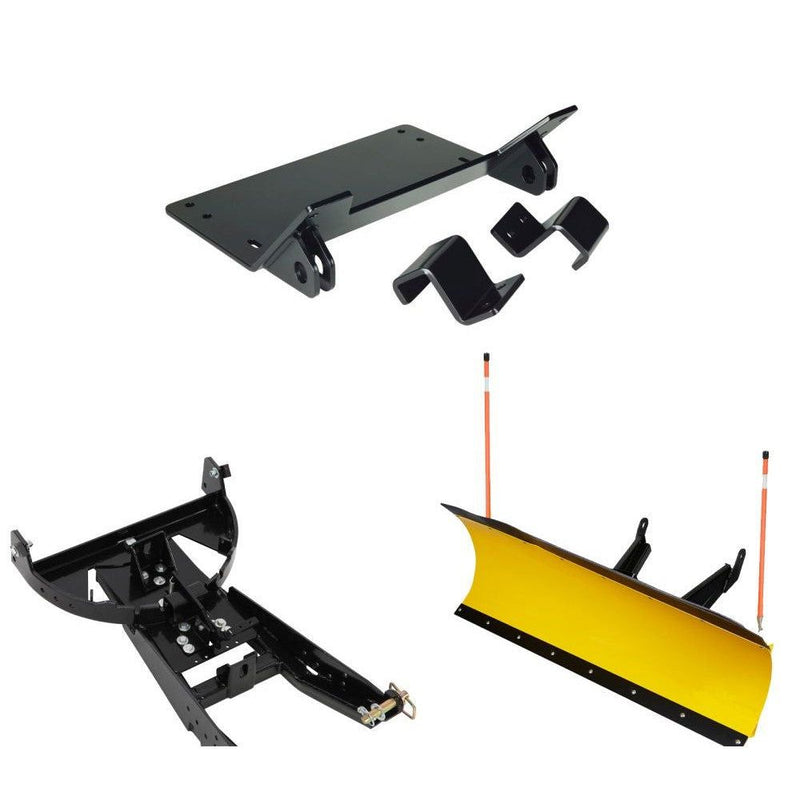 Load image into Gallery viewer, Denali Black UTV Snow Plow Kit For Can-Am Defender HD5 2016-2021
