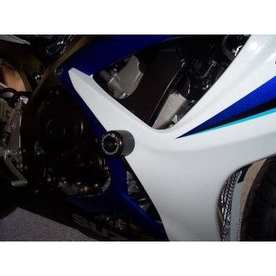 Load image into Gallery viewer, R&amp;G Racing Black Classic Style Crash Protectors For 2006-2010 Suzuki GSXR600
