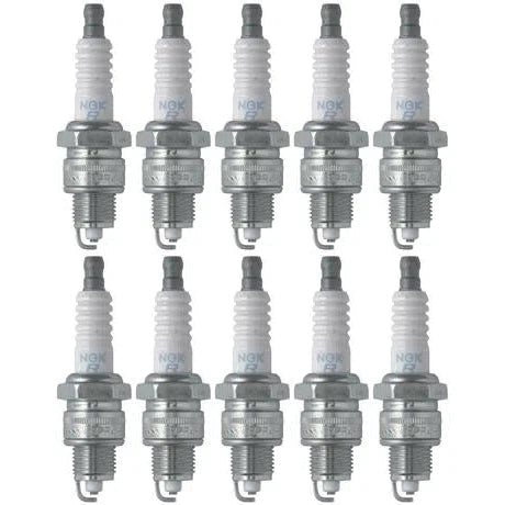 Set of 10 NGK Standard Spark Plugs for Suzuki JR50 2006-1994 Engine 50cc