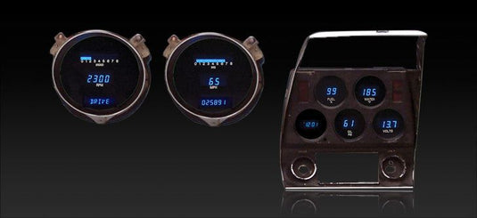 Dakota Digital 1968-1977 Chevrolet Corvette Series III Gauge Kit With Clock VFD3-68C-VET