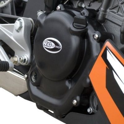 Load image into Gallery viewer, R&amp;G Racing Black Engine Case Covers Water Pump For 2020-2021 KTM 125 Duke
