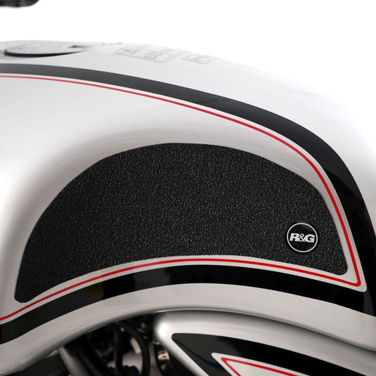 R&G Racing Black Tank Traction Grips For 2023-2024 Norton Commando 961 Sport