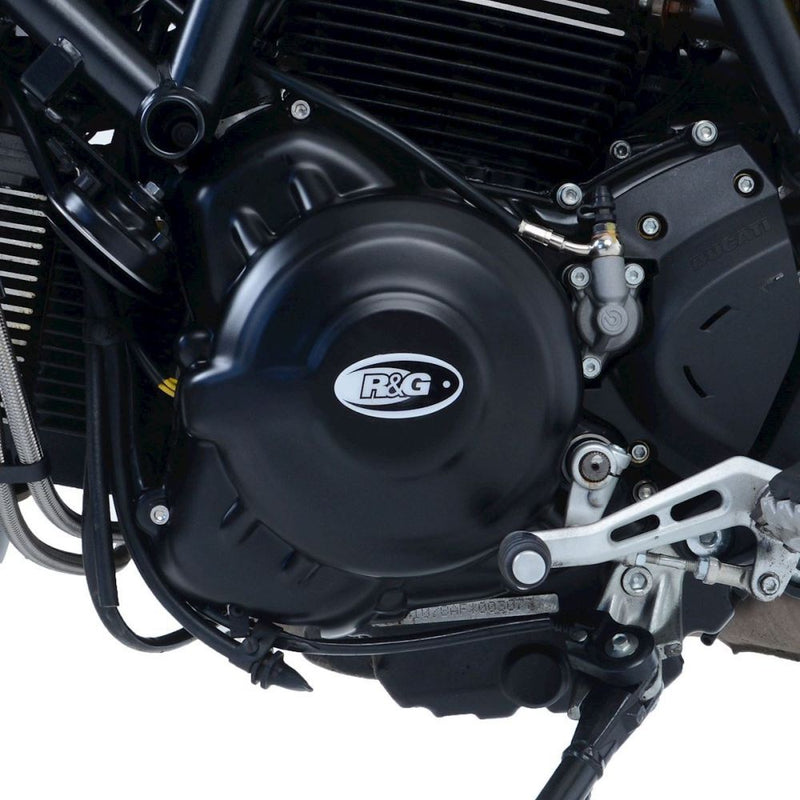 Load image into Gallery viewer, R&amp;G Racing Black Engine Case Cover LHS For 2018-2020 Ducati Scrambler 1100
