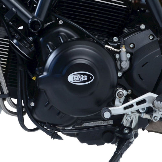 R&G Racing Black Engine Case Cover LHS For 2018-2020 Ducati Scrambler 1100