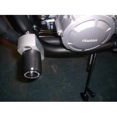 R&G Racing Black Classic Style Crash Protectors For 1997-2005 Yamaha Fazer 1000