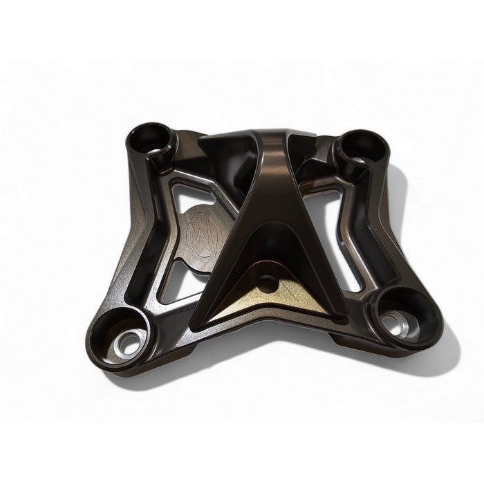 Load image into Gallery viewer, Elektric Offroad Gun Metal Gray Radius Rod Plate With Tow Hook For Can-Am Maverick X3 2017-2021
