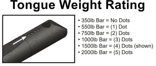 Blue Ox BXW4008 SwayPro Spring Bars - Pair - 1,500 lbs