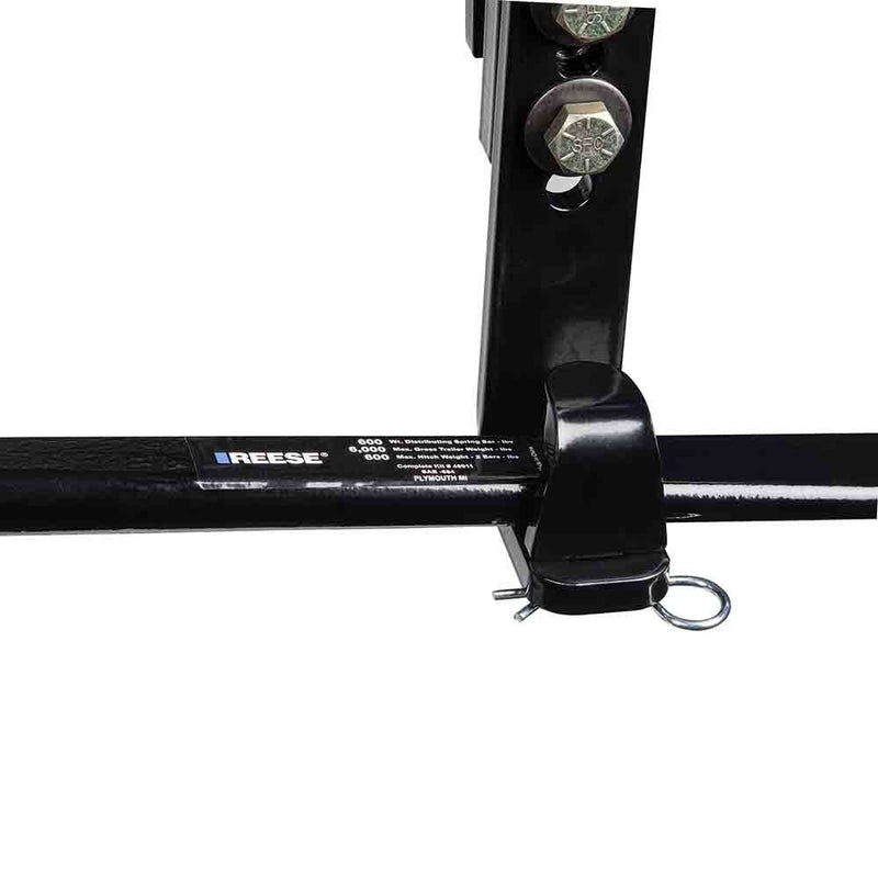 Load image into Gallery viewer, Reese Round Bar Integrated Sway Control Weight Distribution Kit, Shank and 2-5/16&quot; Ball Included, 6,000 lbs. Towing, 600 lbs. Tongue Weight
