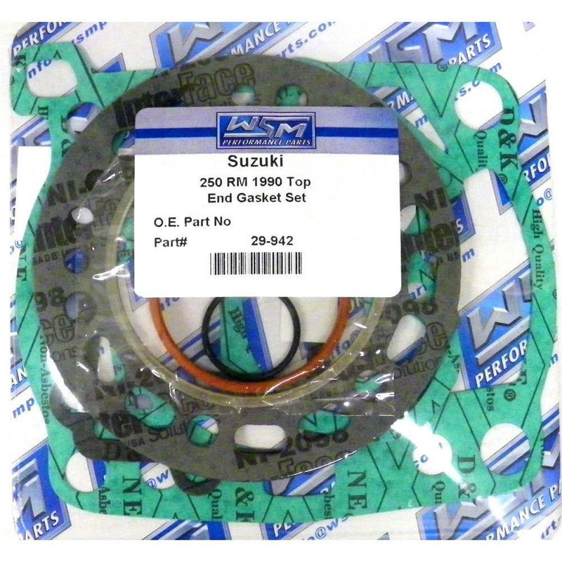Load image into Gallery viewer, WSM Top End Gasket Kit For Suzuki 250 RM 1990 29-942
