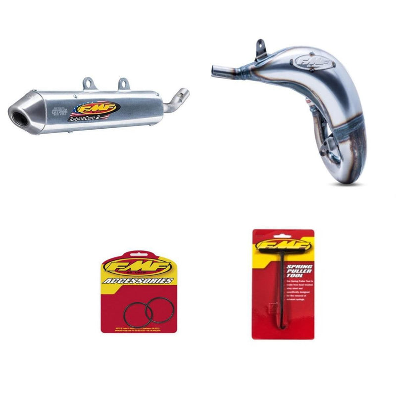 Load image into Gallery viewer, Fatty Exhaust Pipe Turbinecore 2 Silencer &amp; O-Ring Kit for KTM 125 SX 2012-2014
