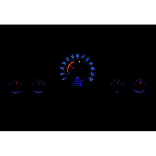 Dakota Digital 1958-1962 Chevrolet Corvette RTX Analog Gauge kit RTX-58C-VET-X