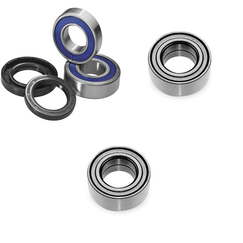Load image into Gallery viewer, QUADBOSS Front and Rear Wheel Bearing Kits for Kawasaki Mule 600 2005-2016
