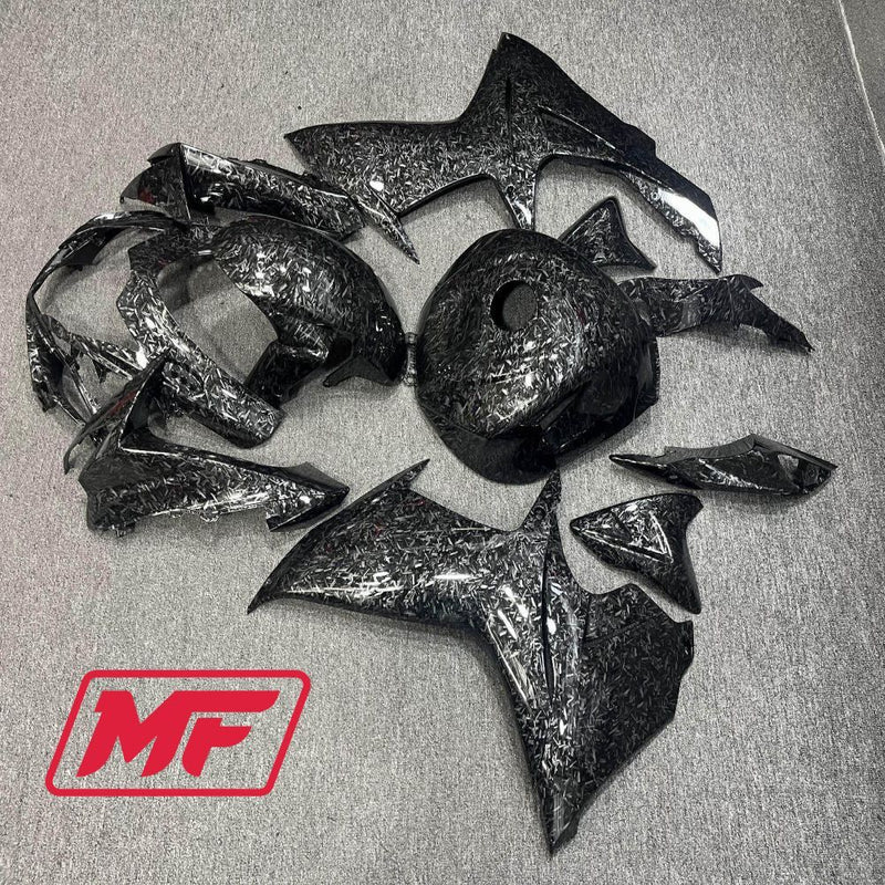 Load image into Gallery viewer, Monster Fairings Full Kit Suzuki GSXR600-750 11-22 Forged Carbon Fiber Style + Windshield + Gas Tank Cover
