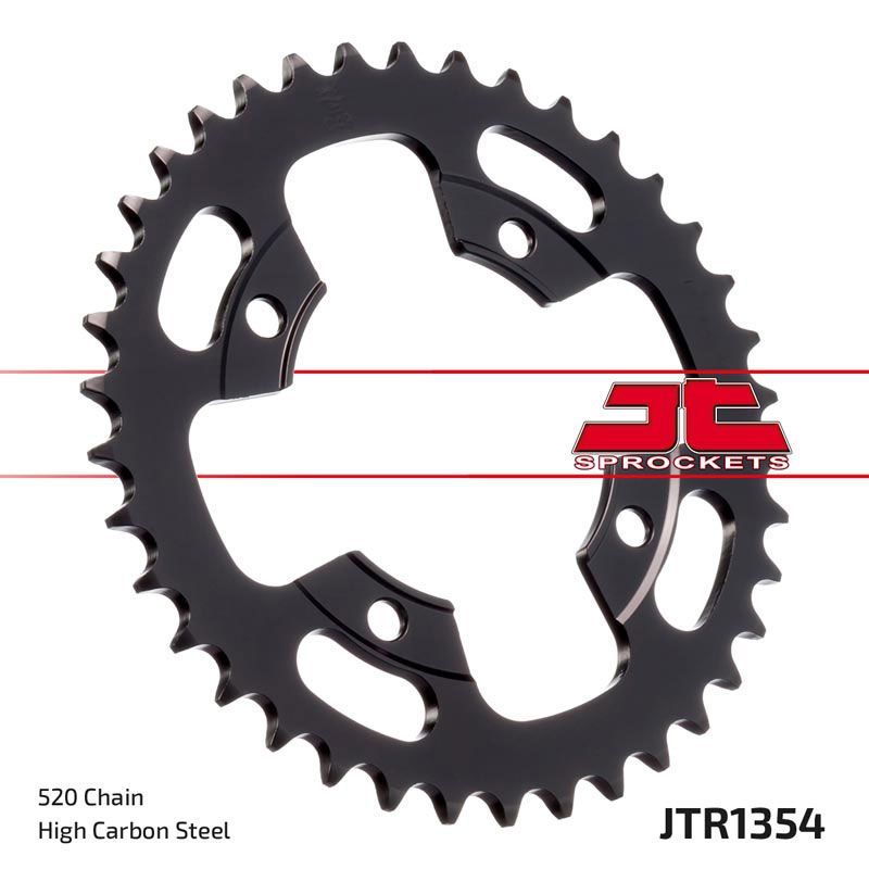 Load image into Gallery viewer, JT Sprockets Rear Steel Sprocket 38 Tooth 38T 520 Chain JTR1354.38
