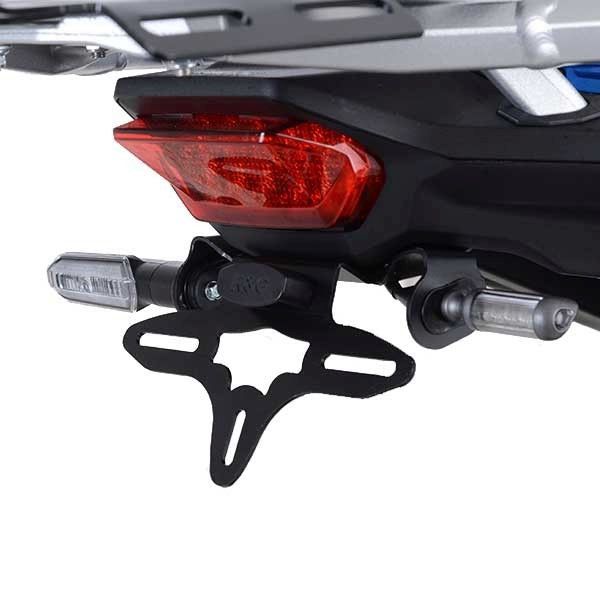 Load image into Gallery viewer, R&amp;G Racing Black Tail Tidy License Plate Holder For 2020-2023 Honda CRF1100L Africa Twin Adventure Sports
