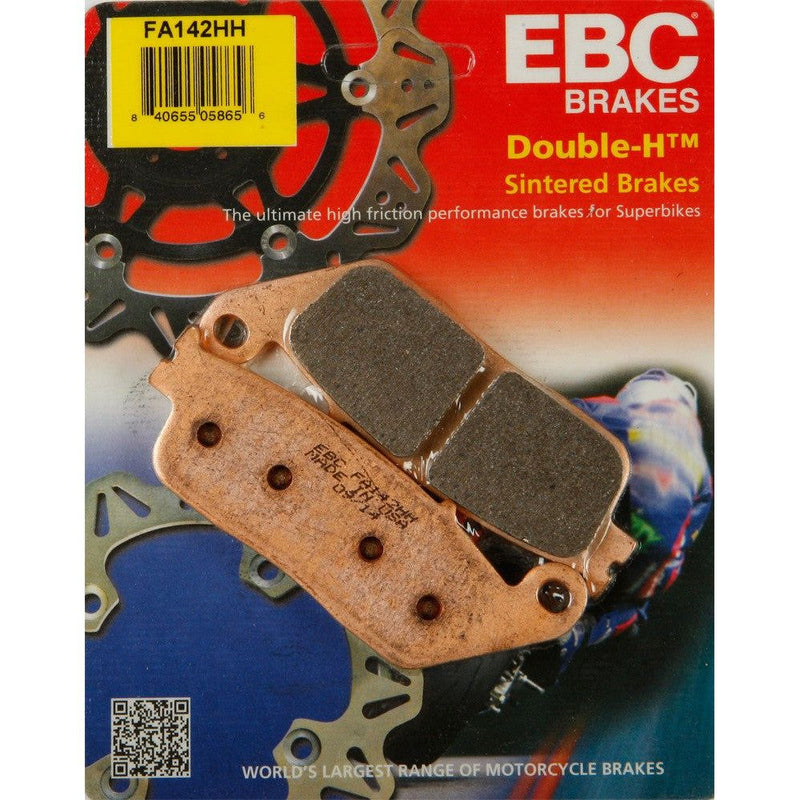 Load image into Gallery viewer, EBC 1 Pair HH Sintered Superbike Brake Pads MPN FA142HH
