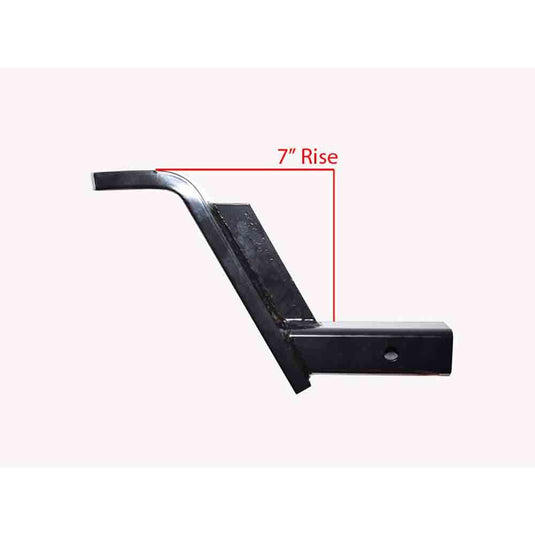 Rigid Hitch Ball Mount for 2" Receivers - 8" Drop - 7" Rise - 11" Length - Made in USA