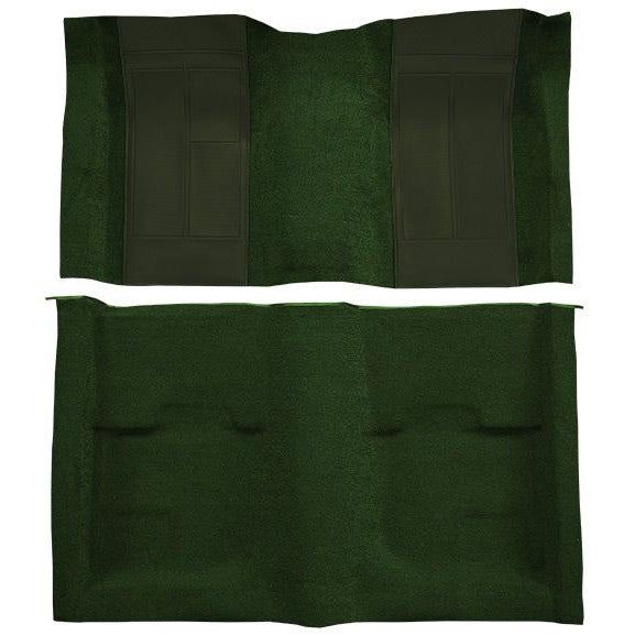 ACC Replacement Carpet Kit For 1970 Ford Mustang Mach I with 2 Green Inserts Fastback - CHOOSE COLOR