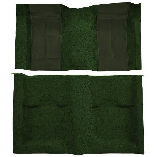 ACC Replacement Carpet Kit For 1970 Ford Mustang Mach I with 2 Green Inserts Fastback - CHOOSE COLOR