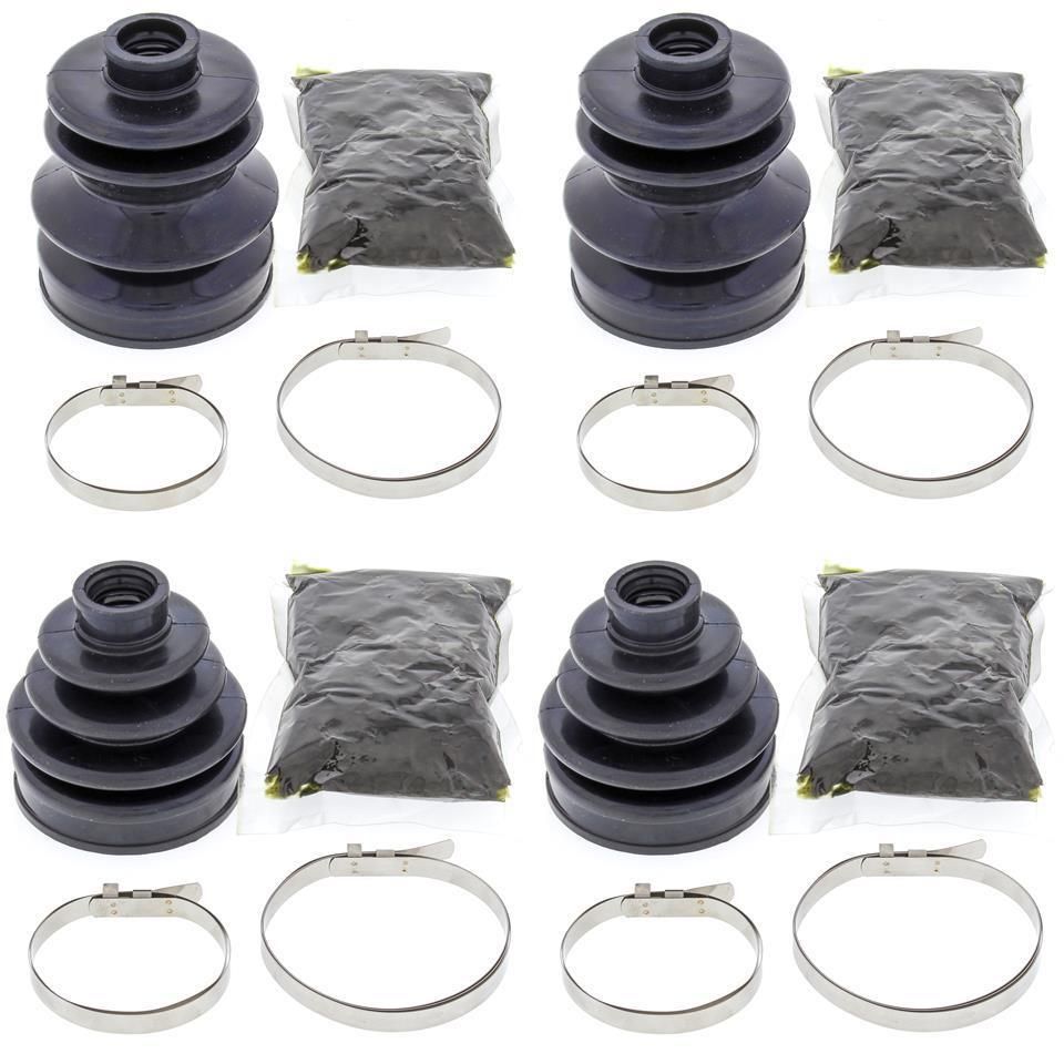 Complete Front Inner & Outer CV Boot Repair Kit for Yamaha 660 RHINO 2006-2007