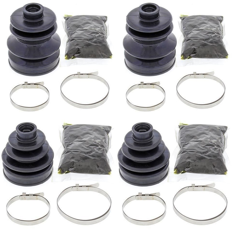 Load image into Gallery viewer, Complete Front Inner &amp; Outer CV Boot Repair Kit for Yamaha 660 RHINO 2006-2007
