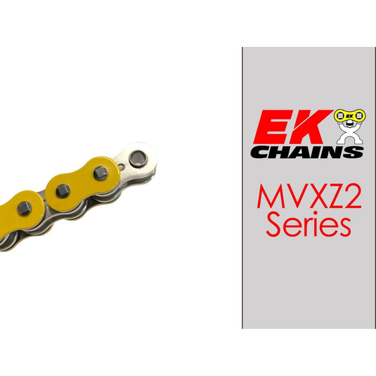 EK 530-MVXZ2 Motorcycle Drive Chain (Specify Links and Color) Rivet Master Link