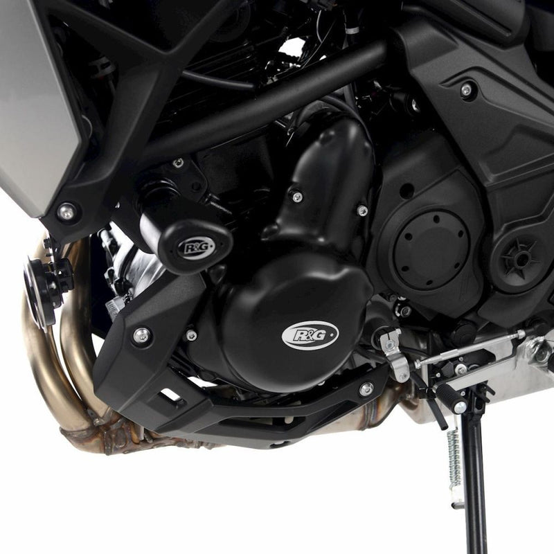 Load image into Gallery viewer, R&amp;G Racing Black Engine Case Covers For 2012-2016 Kawasaki ER6-F (Ninja 650 Faired)
