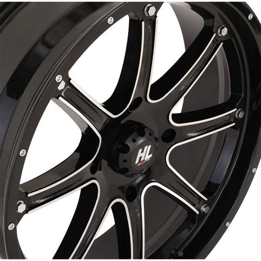 High Lifter 20x6.5 4/137 4+ Gloss Black Machined Wheel 20HL04-1137