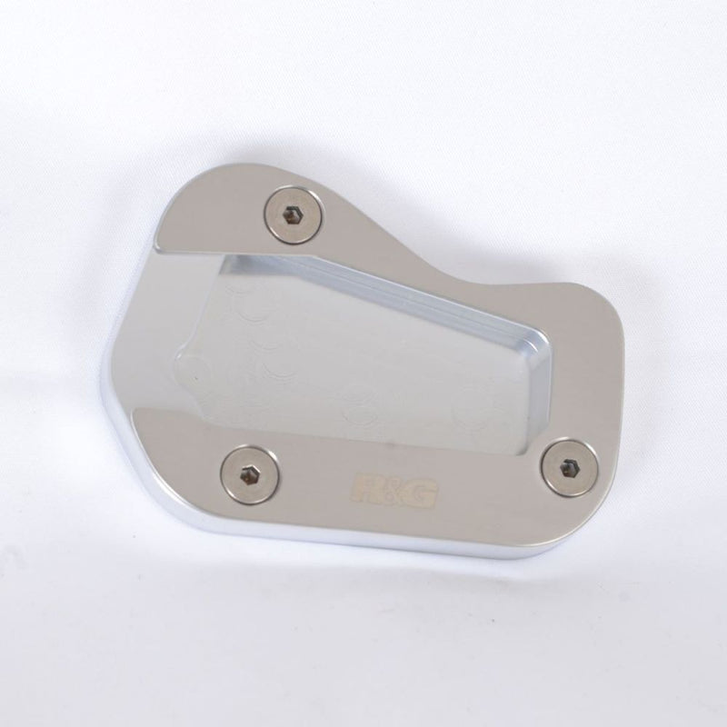 Load image into Gallery viewer, R&amp;G Racing Silver Kickstand Shoe For 2004-2016 Triumph Thruxton 900 PKS0070SI
